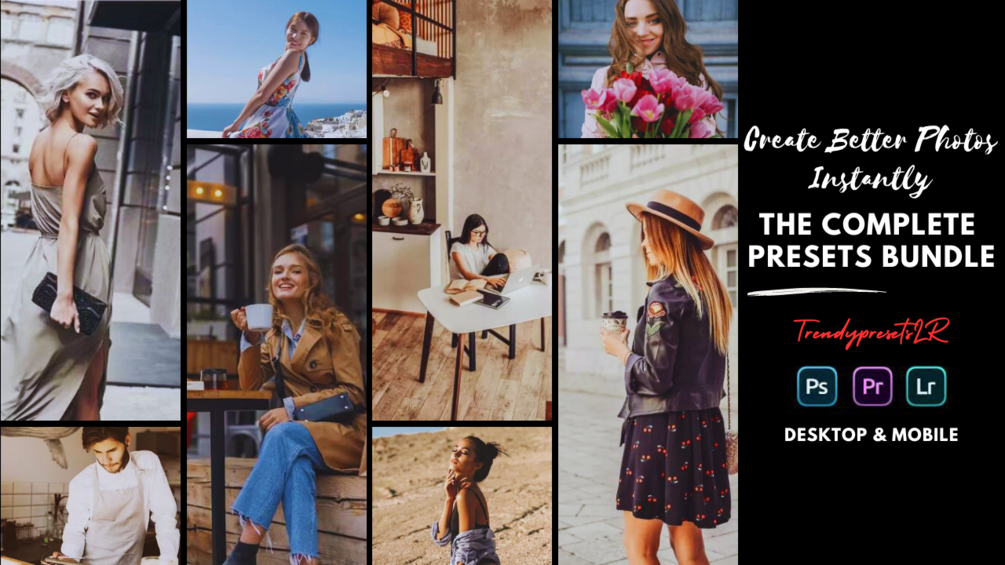 200+ Professional Photo Editing Presets & Color Profiles Bundle - Image 2