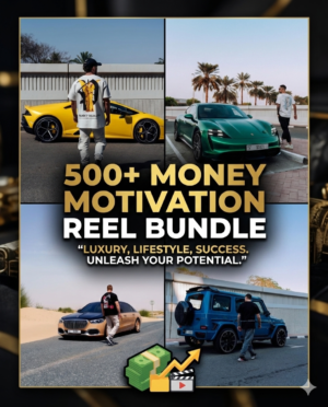 500+ Money Motivation Reel Bundle